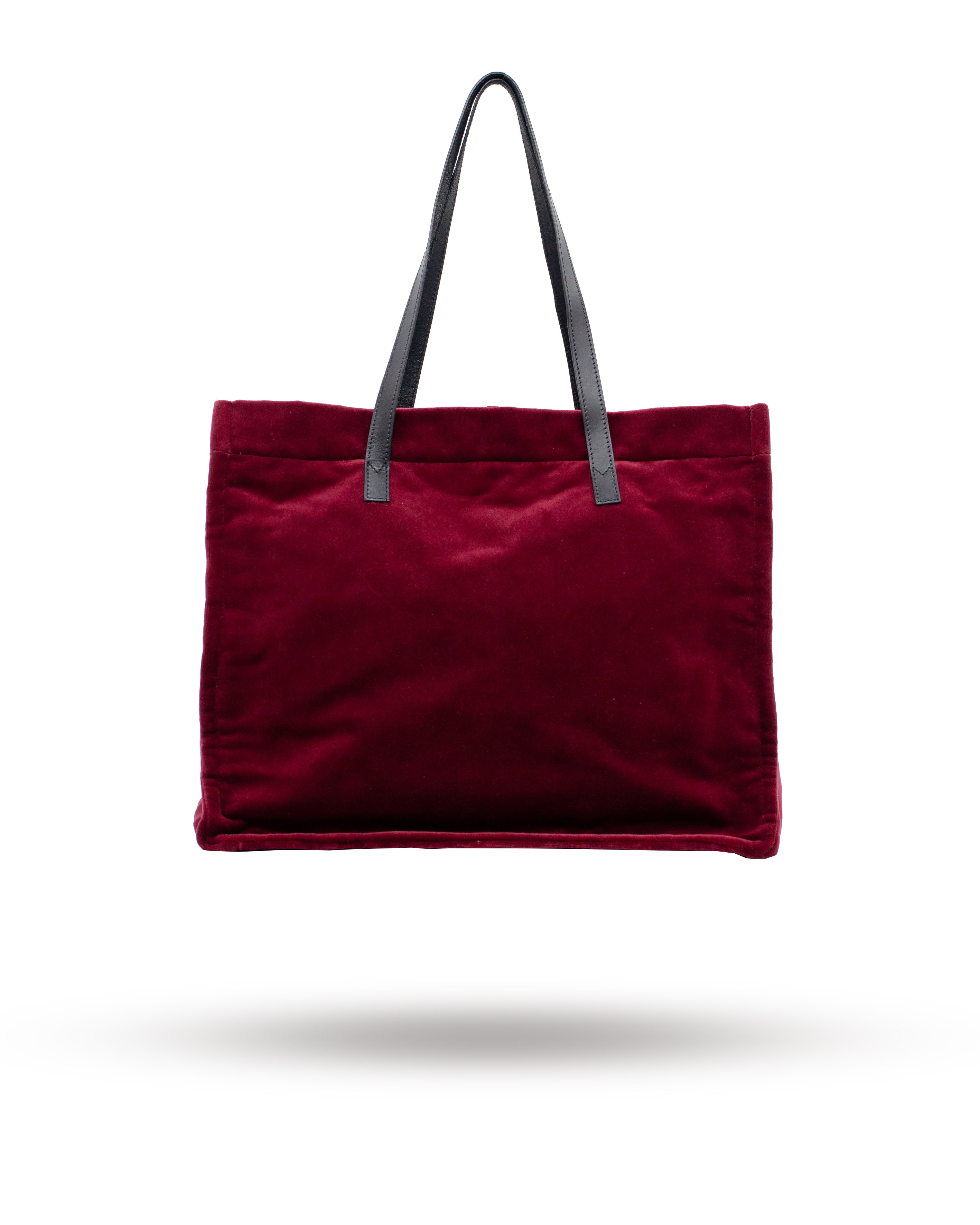 VELLUTO BAG TOTE VELVET DOUBLE THE BAG